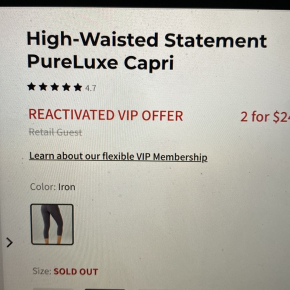 Fabletics Leggings Size S - Picture 5 of 8